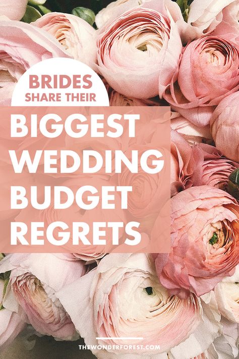 Wedding Budget Break Down, Wedding Regrets, Wedding Guest Book Ideas, Wonder Forest, Guest Book Ideas, Mental Health Inspiration, Making Wedding Invitations, Budget Help, Budget Bride