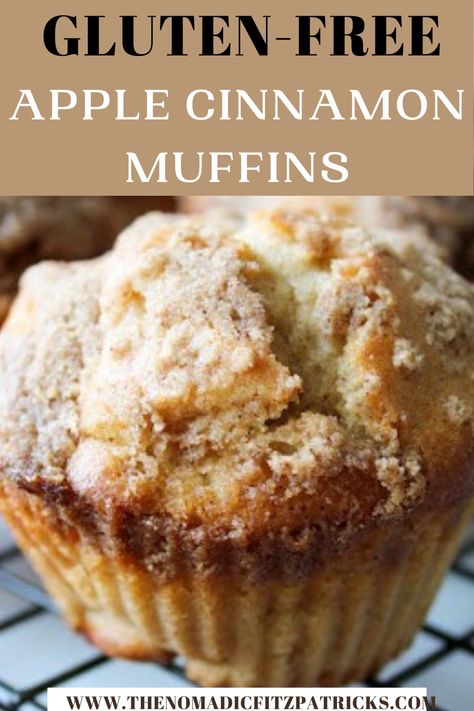 Gluten-Free Apple Muffins Apple Muffin Gluten Free, Gluten Free Apple Cupcakes, Grain Free Apple Muffins, Apple Almond Muffins, Gf Apple Cinnamon Muffins, Healthy Gluten Free Apple Muffins, Gluten Free Apple Pie Muffins, Gluten Free Granny Smith Apple Recipes, Apple Recipes Gf