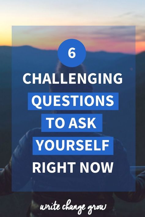 If we want to move forward in life we must get comfortable asking ourselves the hard questions. Read 6 challenging questions to ask yourself right now. Hard Questions To Ask, Ted Talks Motivation, Routine Quotes, Challenging Questions, Couple Advice, How To Believe, Questions To Ask Yourself, Building Self Esteem, Hard Questions