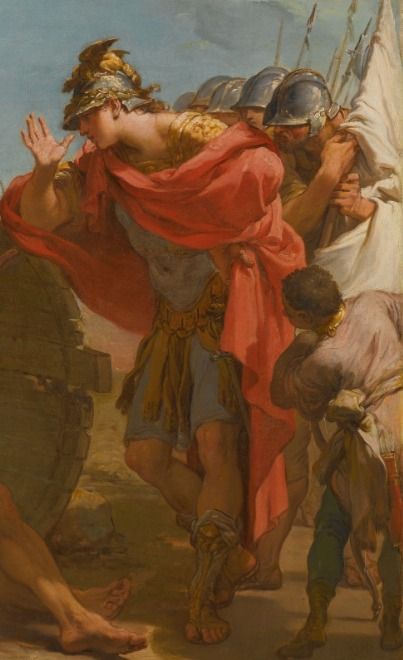 gandolfi, gaetano alexander a ||| history ||| sotheby's n08952lot5vvvcen Neoclassical Painting, Greek Paintings, Medieval Artwork, European Sculpture, Historical Painting, Mythology Art, Great Paintings, Alexander The Great, Beautiful Dark Art