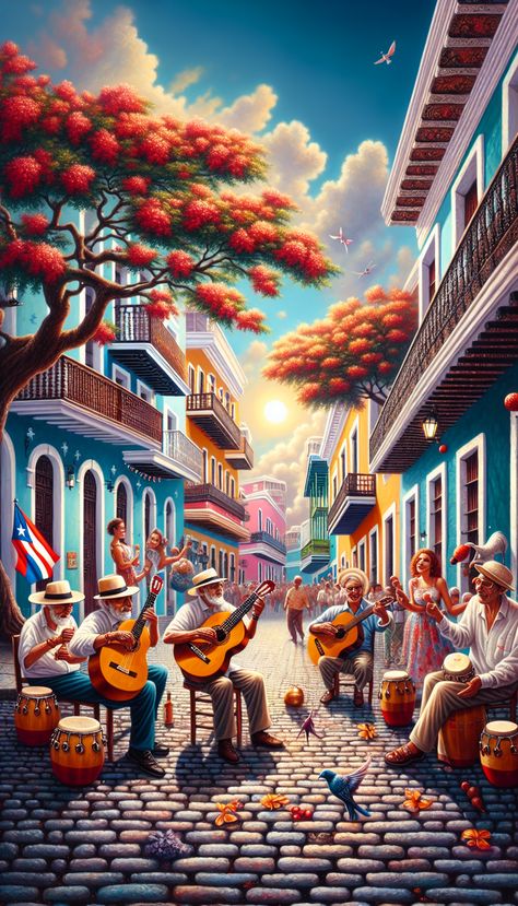 famous puerto rico songs Parrandas Puerto Rico, Puerto Rico Decor, Puerto Rican Aesthetic, Puerto Rican Christmas, Puerto Rican Art, Puerto Rican Artwork, Puerto Rican Music, Puerto Rican Men, Puerto Rico Pictures