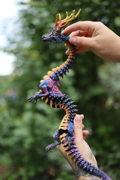 Dragon Model, 3d Dragon, Dragon Armature, 3d Printed Dragon, Resin Lizard, Dragon Figure Clay, Stl Files, Poseable Art Doll Dragon, 3d Pokemon