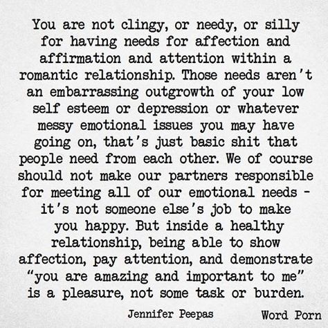 If your partner calls you needy because you want their love and attention, you need to evaluate who you are giving your love to.... Affection Quotes, Salvation Prayer, Helpful Things, Uh Huh, Marriage Life, Quotes Quotes, Life Advice, Wise Quotes, Healthy Relationships