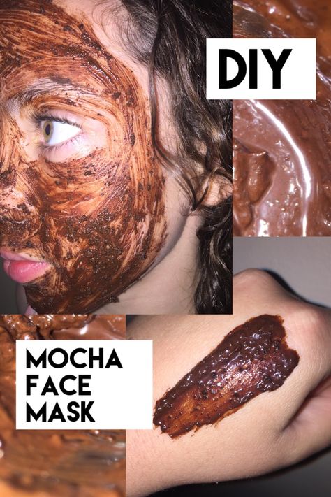 Mocha face mask: 3tbs Cocoa powder 3tbs coconut milk 3tbs ground coffee 1tsp honey + 1tsp lemon juice (stirred) Add all together and apply to face Leave on until dry Ground Coffee, Easy Ideas, Coffee Grounds, Cocoa Powder, Lemon Juice, Coconut Milk, Mocha, Cocoa, Face Mask