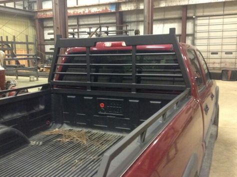 Headache rack my son and I built Diy Truck Upgrades, Truck Headache Rack, Toyota Flatbed, Headache Rack Trucks, Welding Sparks, Weld Projects, Ladder Rack Truck, Truck Roof Rack, Camo Truck