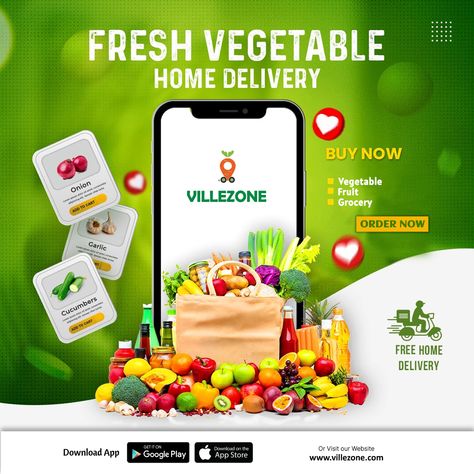 Fresh Vegetable. #villezone #villezonegrocery #villezonefruits #villezonevegetables #ordernow #freedelivery #surat Vegetable Poster, Food Business Card, Grocery Ads, Backyard Trampoline, Cartoon Designs, Mini Market, Super Market, Flyer Ideas, Food Business