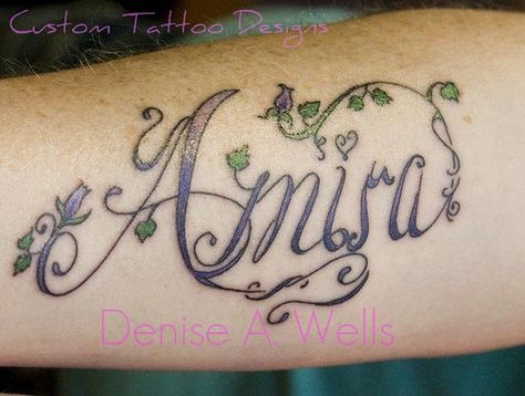 "Amira" Tattoo Design by Denise A. Wells Amira Tattoo, Girly Tattoo Designs, Girly Tattoo, Meaningful Tattoo Quotes, Drawing Stars, Tattoo Name, Branding Tools, Meaningful Tattoo, Best Tattoo Ideas