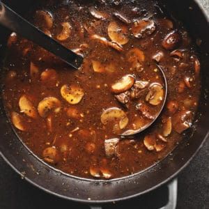 Leftover Steak Soup • Low Carb with Jennifer Leftover Steak Soup, Steak Soup Recipes, Leftover Steak Recipes, Easy Mushroom Soup, Beef Tips And Rice, Steak Soup, Mushroom Gravy Recipe, Low Carb Soup Recipes, Leftover Steak