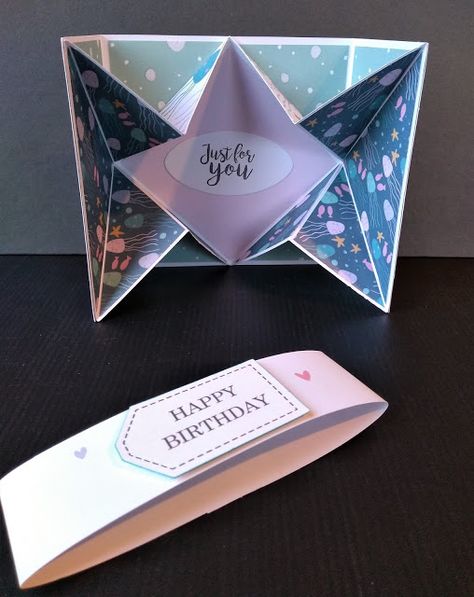 Explosion Card, Frame Tutorial, Pop Out Cards, Pop Up Card Templates, Fancy Fold Card Tutorials, Gatefold Cards, Pop Up Box Cards, Step Cards, Set Of Drawers