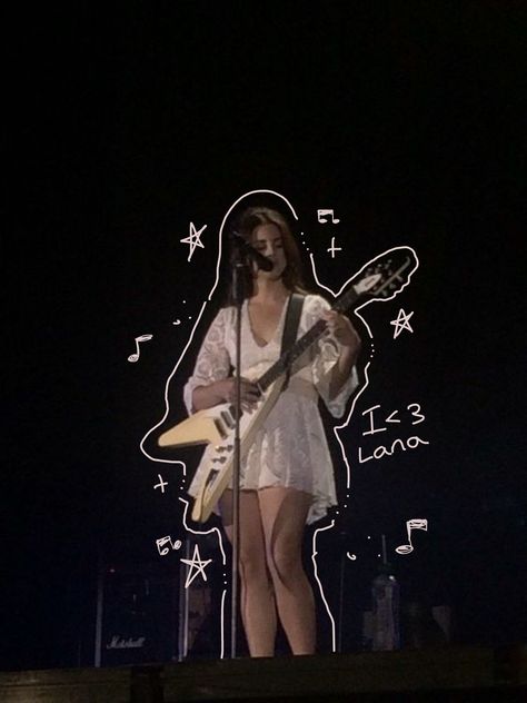 Lana Del Rey, A Woman, Guitar