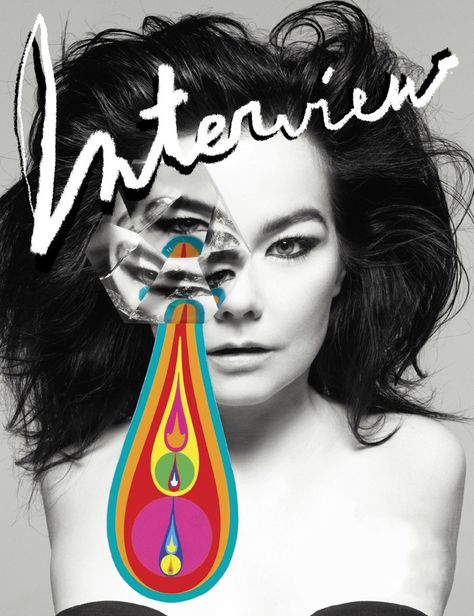 Inez + Vinoodh - Interview Magazine - bjork.fr Mm Paris, David Lachapelle, Interview Magazine, Maria Callas, Alternative Rock, Andy Warhol, Magazine Covers, History Design, Magazine Design