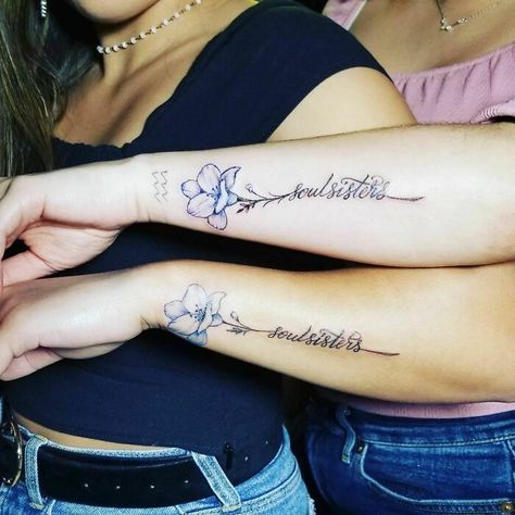 Best Friend Tattoos Best Friend Tattoos Back Of Neck, Best Friend Tattoos Forearm, Sister Friend Tattoo Ideas, 3 Best Friend Tattoos Meaningful, Best Friend Name Tattoo, Feminine Best Friend Tattoos, Best Friend Flower Tattoo, Sister Tattoos For Twins, Best Friend Infinity Tattoos