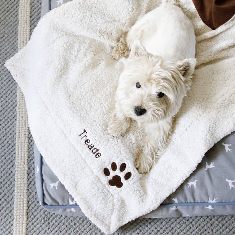 Personalised Dog Blanket Sleeping Ideas, Dog Sleeping, Puppy Accessories, Gifts For Dogs, Dog Shop, Luxury Dog, Dog Blanket, Sleeping Dogs, Luxury Blanket