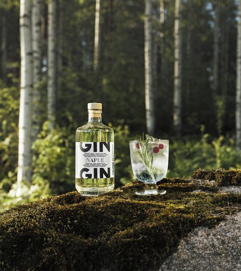 Kyrö Distillery Company - Werklig - A brand design agency from Helsinki Alcohol Mixers, Distilling Alcohol, Gin Brands, Best Gin, Food Art Photography, Pop Up Bar, Concept Art World, Gin Bottles, Finnish Design