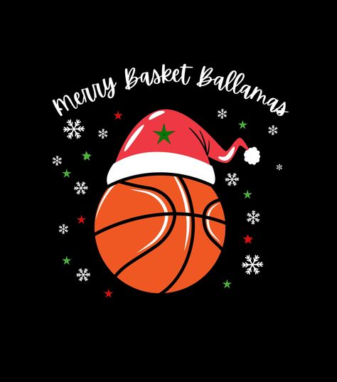 Basketball Christmas Party, Basketball Christmas Wallpaper, Basketball Ornaments, Basketball Christmas Card, Basketball Christmas, Basketball Mascot, Basketball Artwork, Basketball Quotes Inspirational, Basketball Design