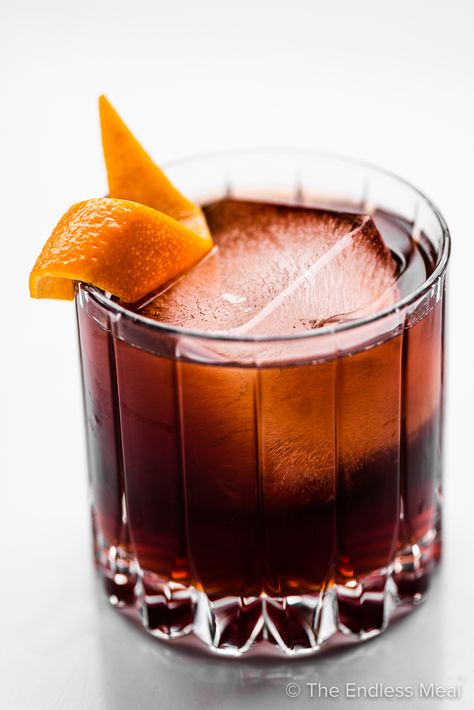 Calling all coffee and negroni fans, this one's for you! We've taken our two favorite drinks and combined them into one delicious coffee negroni. #theendlessmeal #coffeenegroni #espressonegroni #negroni #campari #cocktail #party #partydrink #brunch #coffee #espresso #espressococktail