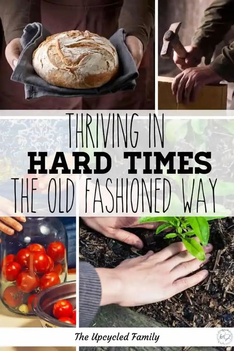 Homesteading or living and thriving in challenging times. These tough times call for old-fashioned living and ways of life. Ways to thrive in challenging times. #thrivinginchallengingtimes #homestead #toughtimes #oldfashioned #theupcycledfamily Homestead Living, Urban Homesteading, Challenging Times, Slow Cooking, Off Grid Living, Grow Your Own Food, Tough Times, Gardening For Beginners, Hard Times