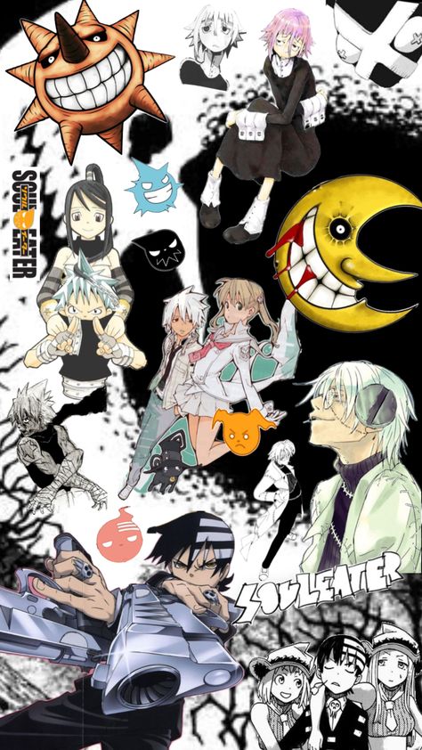 #anime #souleater Soul Eater Wallpaper Iphone, Sole Eater, Soul Eater Wallpaper, Nezuko Wallpaper, Cute Iphone Wallpaper Tumblr, Soul Eater Manga, Tyler The Creator Wallpaper, Cocoppa Wallpaper, Iconic Wallpaper