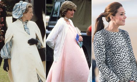 Pregnant royals during their third trimester - Meghan, Kate and Princess Diana's final big bump moments Royal Pregnancy, Kate Middleton Pregnant, Kate And Meghan, Princes Diana, Fashion Moments, Ready To Pop, Third Trimester, British Monarchy, Princess Charlotte