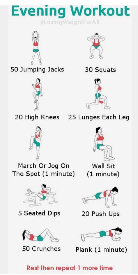 Quick All Body Workout At Home, Put On Weight Exercise, Quick Evening Workout, Physical Therapy Workouts, Evening Exercise At Home, Beginner Workouts At Home, Workday Workout, Hitt Workout At Home, Evening Exercise