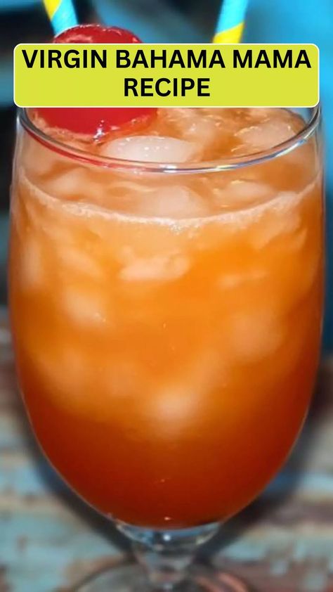 Virgin Bahama Mama Recipe – Cravefuly Virgin Bahama Mama, Bahama Mama Recipe, Bahama Mama Drink, Bahama Mama Cocktail, Party Drinks Alcohol, Lemon Drop Martini, Fresh Fruit Juice, Mama Recipe, Bahama Mama