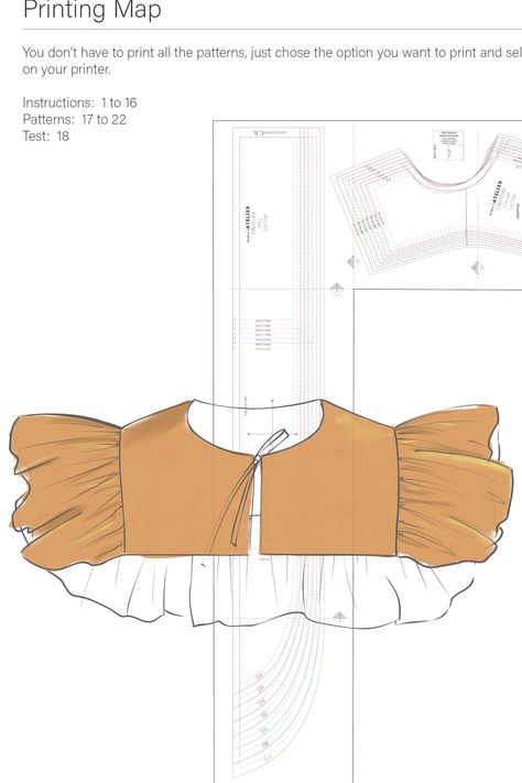 Clown Collar Pattern, Diy Collar Pattern, How To Sew Collar, Sewing Collars Pattern, Detachable Collar Pattern, Collar Sewing Pattern, Unique Sewing Patterns, Frilled Collar, Sew Your Own Clothes