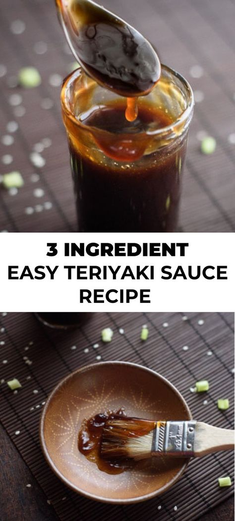 Diy Stir Fry Sauce Easy, Thick Teriyaki Sauce Recipe, Healthy Sauce For Rice, Home Made Teriyaki Sauce Easy, Diy Teriyaki Sauce Easy, Hibachi Sauce Recipe Brown, 3 Ingredient Teriyaki Sauce, Quick And Easy Teriyaki Sauce, Terikayi Sauce Diy