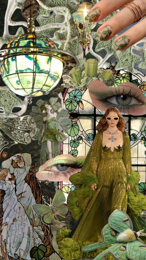 #moodboard #vingtage #vintageaesthetic #green #greenaesthetic #fairy #fashion #icon #music #collage #art #artinspo butterfly #beaty Music Collage Art, Nature Accessories, Flower Dress Art, Fashion Sketchbook Inspiration, Natural Form Art, Music Collage, Dress Art, Form Art, Forest Illustration