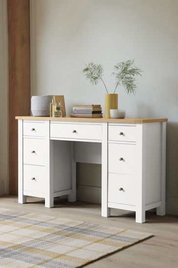 Malvern Storage Dressing Table / Desk Study Table With Mirror Ideas, Boho Dressing Table, Neutral Desk, Console Dressing Table, Desk For Bedroom, Grey Dressing Table, Modern Dressing Table Designs, Dressing Table Modern, Cream Bedroom