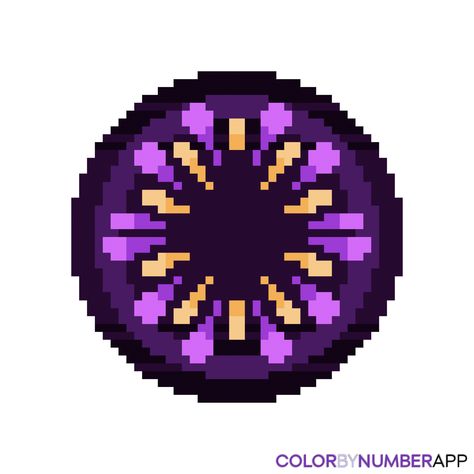 Pixel Art Circle, Art Circle, Pixel Art, Art