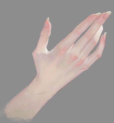 How To Paint Hands Digital, Feminine Hand Reference, Anime Hand Reference Female, Hand Holding Shoulder Reference, Burned Skin Drawing, Hand Shading Reference, How To Shade Gold, Female Hands Drawing, Anime Hand Reference