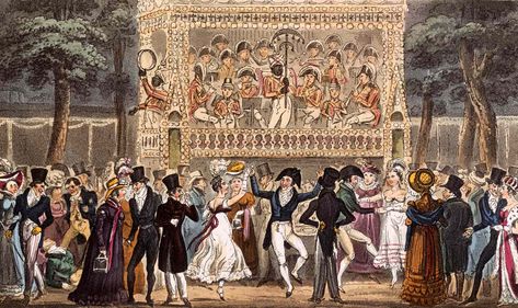 London's history: Free Expanding City gallery | Museum of London Vauxhall Gardens, The Eyre Affair, Regency London, Pleasure Garden, Ghibli Aesthetic, Solar Punk, Theatre Production, Marriage Of Convenience, Museum Of London