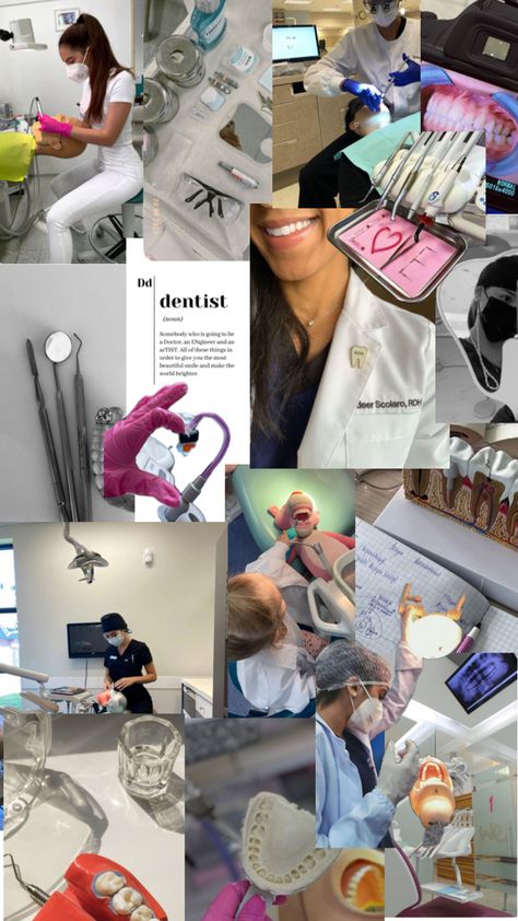 Dentist Career, Dental Hygienist School, Dental Hygiene Student, Dental Aesthetics, Black Bratz Doll, Dental Hygiene School, Dentistry Student, Aesthetic Dentistry, Nurse Inspiration