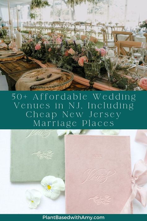 Looking for affordable wedding venues in NJ? See this list of top wedding venues in NJ, including the cheapest wedding venues in NJ and cheap wedding venues in North Jersey. Advice Column, Low Cost Wedding, Cheap Wedding Venues, Registered Dietitian Nutritionist, Healthy Vegetarian Recipes, Affordable Wedding Venues, Places To Get Married, Inexpensive Wedding Venues, Inexpensive Wedding