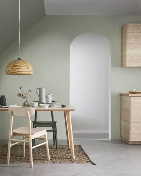 movearound_budget_blog Ikea Dining Room, Ikea Style, Nordic Green, Ikea Dining, Swedish Furniture, Diy Dining Table, Minimalist Apartment, Table Chairs, Children's Bedroom