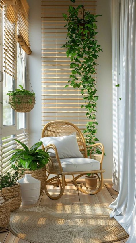 Accessorize with Textiles: Incorporate outdoor-friendly textiles like curtains, throw pillows, and tablecloths in coordinating colors and patterns to add personality and comfort to your balcony space.  #tags: #SmallBalconyDesign #WoodenBalcony #OutdoorLiving #TerraceIdeas #UrbanGardening #CozyBalcony #OutdoorDecor #CompactLiving Terrace Ideas Small Balcony Design, Korean Bedroom Ideas, Balcony Inspiration, Open Terrace, Balcony Makeover, Terrace Ideas, Balcony Design Ideas, Small Terrace, Small Balcony Design