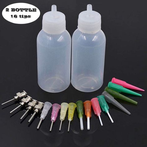 2Pcs Jagua Henna Temporary Tattoo Kit Applicator Bottles with 16 Tips Needles for Henna Tattoo Cone Tattoo Bottle Kits  Qty 2 and 16 Tips >>> To view further for this item, visit the image link. (Note:Amazon affiliate link) Henna Kit, Jagua Henna, Jagua Tattoo, Bottle Drawing, Applicator Bottle, Bottle Tattoo, Pipettes, Painting Tattoo, Painting Accessories