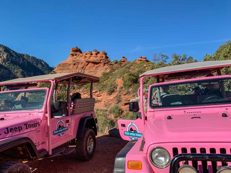 Jeep Pink, Pink Jeep, Valentine Photography, Jeep Grand, Jeep Grand Cherokee, Sedona, Girls Trip, Grand Canyon, Jeep