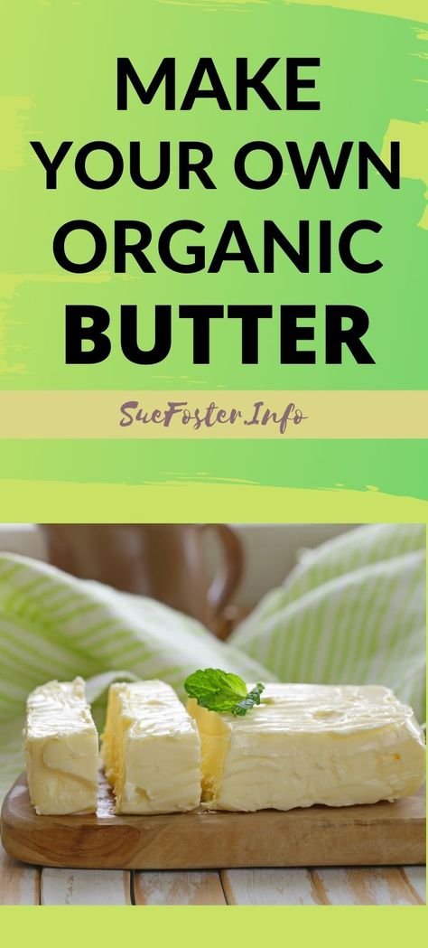 Healthy Butter Recipes, How To Make Homemade Butter, Make Your Own Butter, How To Make Infused Butter, Making Butter From Powdered Milk, Homemade Unsalted Butter, Make Butter At Home, Butter Recipes Homemade, Diy Cooking