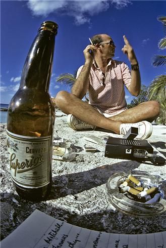 Famed Gonzo Journalist HUNTER S. THOMPSON's "Owl Farm" Compound in Colorado is Being Turned into a Museum! - http://jobbiecrew.com/famed-gonzo-journalist-hunter-s-thompsons-owl-farm-compound-in-colorado-is-being-turned-into-a-museum/ Hunter Thompson Art, Gonzo Journalism, Hunter Thompson, Hunter S Thompson, Hunter S, Fear And Loathing, Beach Bars, Cozumel, Boho Home