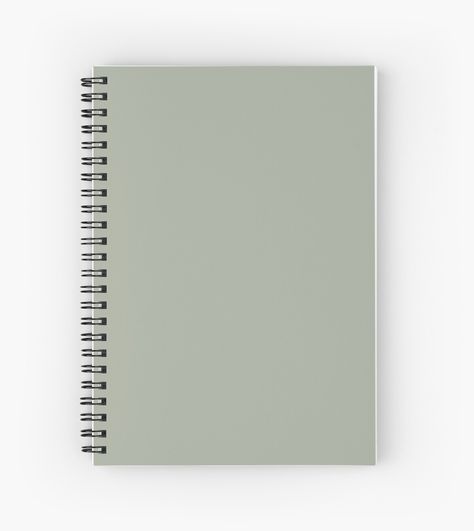 Sage Herb, Desert Sage, Coloring Journal, Camouflage Green, Print Book, Neutral Beige, Spiral Notebooks, Notebook Design, Grey Green