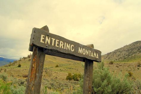 Montana Sign, 2025 Manifestation, Montana Aesthetic, Montana Western, Western America, Story Settings, Vintage Montana, Yellowstone Series, University Of Montana