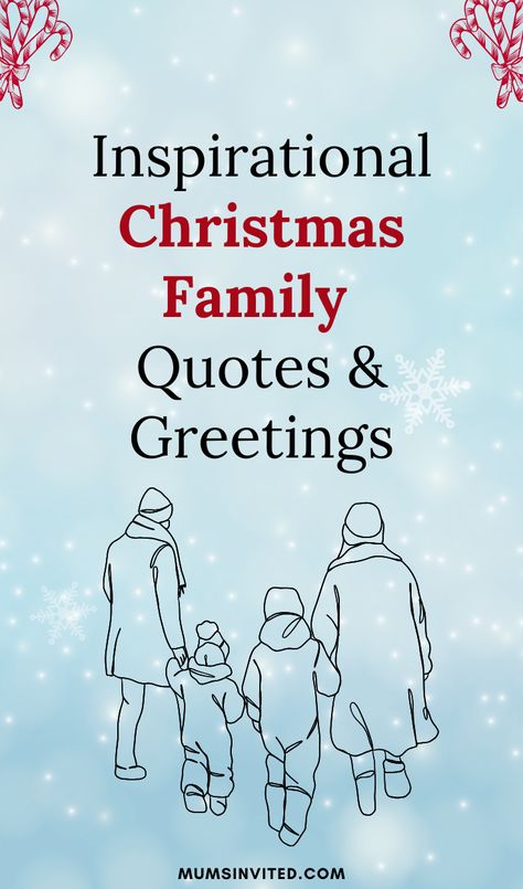 Warm your heart this holiday season with inspirational Christmas family quotes. This collection of heartfelt sayings celebrates the joy of spending Christmas with loved ones. Discover uplifting quotes about togetherness, gratitude, making memories, and the true meaning of Christmas. Let these sentimental Christmas quotes remind you to cherish your family at Christmas time. family traditions quotes. quotes about christmas. family holiday quotes christmas. xmas quotes family. fun family quotes. Merry Christmas To My Siblings Quotes, Love For My Family Quotes, Missing Family At Christmas Quotes, Merry Christmas Family And Friends Images, Christmas Time Quotes Family, Love Spending Time With You Quotes, Christmas Quotes Inspirational Families, Holiday Blessings Quotes, Quotes About Tradition