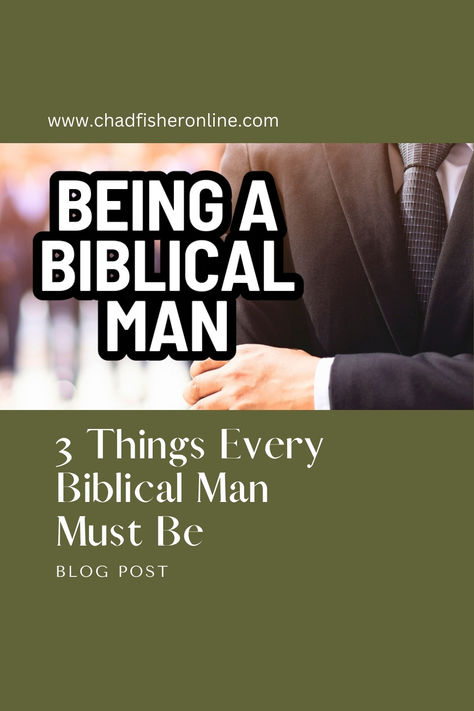 A Biblical man is not defined by his physical abilities, wealth, or relational conquests but rather by his commitment to God and His commandments. This post will look at three things that define a Biblical man. Three traits should be foundational to the character and responsibilities of a true man of God. Biblical Man, Biblical Manhood, Commitment To God, Men's Ministry, Mens Ministry, Being A Man, Christian Content, Man Of God, Be A Man