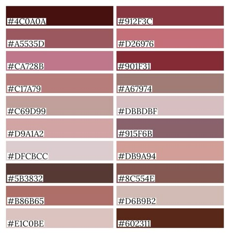 Bloxburg Pink Color Scheme, Lip Hex Codes Dti, Bloxburg Custom Colors Codes, Bloxburg Color Codes, Bloxburg Colors, Victorian Color Palette, Bloxburg Apartment, Bloxburg Beach House, Victorian Colors