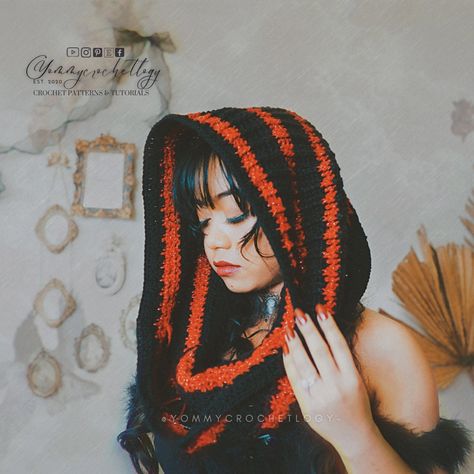 Wednesday Addams Scarf, Wednesday Addams Crochet Snood, Crochet Snood Wednesday, Wednesday Snood Crochet Pattern, Wednesday Inspired Crochet, Wednesday Adams Crochet, Wednesday Addams Snood, Wednesday Addams Crochet Free Pattern, Addams Family Crochet