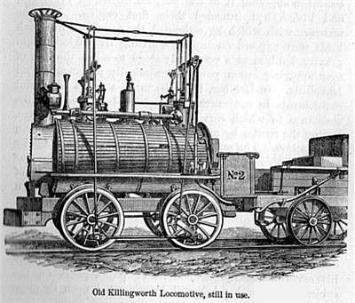 Killingworth Locomotive George Stephenson Locomotive, George Stephenson, Locomotive Engine, Rail Transport, Steam Engines, Train Engines, Unit Study, Vintage Train, Industrial Revolution