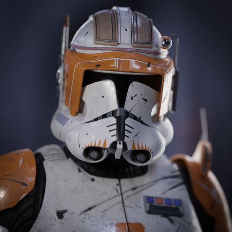 Commander Cody Icon, Clone Trooper Armor Design, Star Wars Cody, Cody Clone Wars, Cody Star Wars, Captain Vaughn, Commander Cody Helmet, The Bad Batch Season 2, Star Wars Battlefront 2