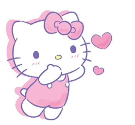 Pink Atheistic, Kitty Couple, Kitty Gif, Scene Gifs, Hello Kitty Imagenes, Hello Kitty Baby, My Melody Wallpaper, Cute Twins, Kitty Images