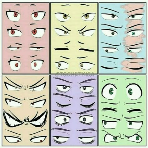 Harry Potter Marvel, Drawing Face Expressions, Eye Drawing Tutorials, Cartoon Eyes, Drawing Expressions, Anime Eye Drawing, Exploring The World, Anime Drawings Tutorials, Anime Eyes